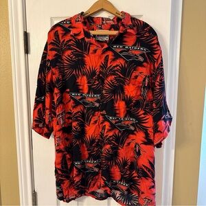 TEXAS TECH RED RAIDERS HAWAIIAN SHIRT 'MASKED RIDER' REYN SPOONER SZ: XL